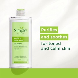 Simple Kind to Skin Facial Toner, Soothing, 6.7 oz