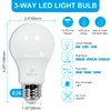 GT-Lite 150W Equivalent 3 Way LED Light Bulbs 6 Pack,