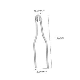 Angoily 2pcs Pyrography Wire Tips for Wood Burning Tool Durable Replacement Nibs for Pyrography Machine Lightweight and Portable Wood Burner Pen Tips Multi Use Design for Various Rendering