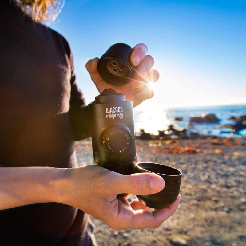 Wacaco Minipresso GR: Lightweight Handheld Espresso Maker for Camping and
