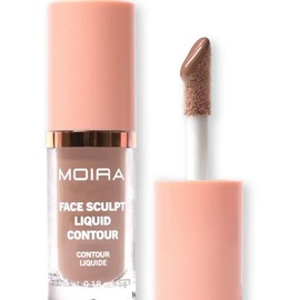 Moira Face Sculpt Liquid Contour Golden Kiss 050, 5 g  Acabado Suave y Natural, Buildable y Mezclable, Sin Parabenos ni Sulfatos, Larga Duración,...  