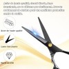 SURFOU Hair Scissors Set 6.7 Inch Hairdressing Scissors Professional Hair
