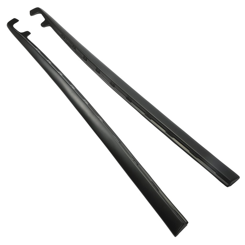 ALMULOO Side Skirts Compatible with 2005-2013 Corvette C6 Base Models