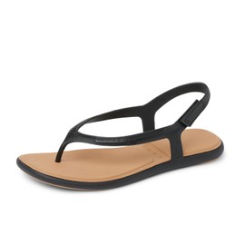 REEF Water Willow Maya Women's Sandal, Lightweight and Flexible, Waterproof, Soft Cushion Footbed, Black/Tan, 6