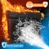 fire proof bag orange A5