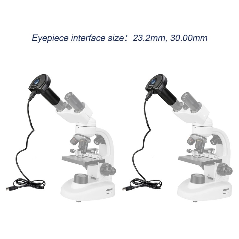 SVBONY SV189 Microscope Digital Camera, 1.3 Million Pixel USB2.0 Microscope