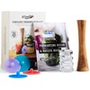 Masontops Complete Mason Jar Fermentation Kit - Pickle Kit, Sauerkraut
