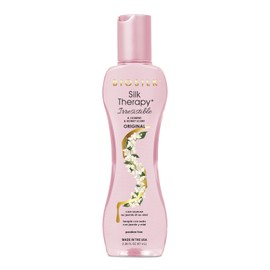 BioSilk Irresistible Collection Silk Therapy Leave-in Treatment, For All Hair Types, Jasmine & Honey Scent, Sulfate, Paraben, & Cruelty-Free, 2.26 Oz