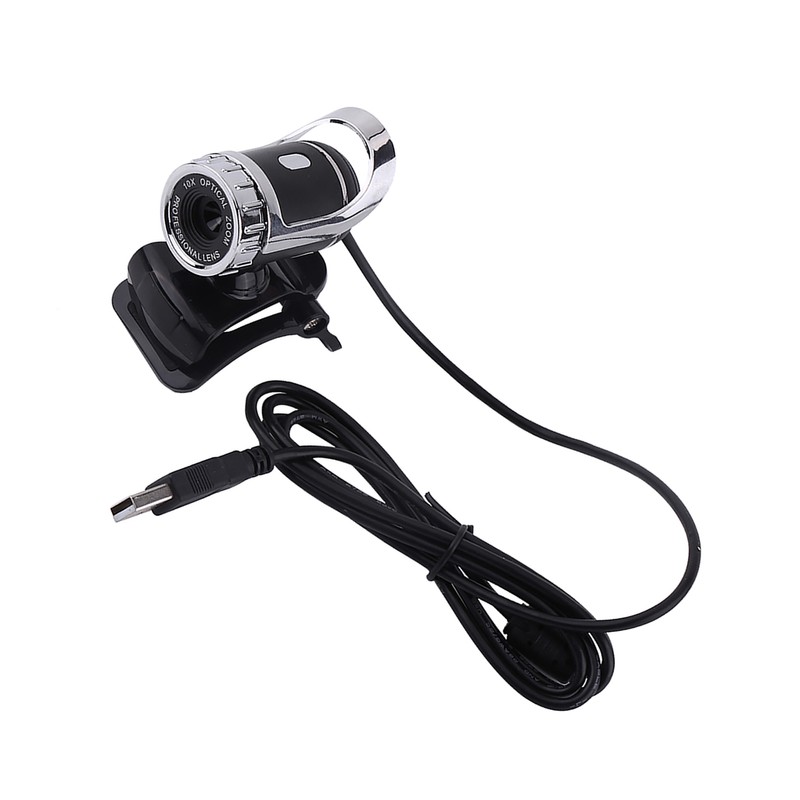12M Pixels Clip on Webcam Web Camera HD 360° Rotating