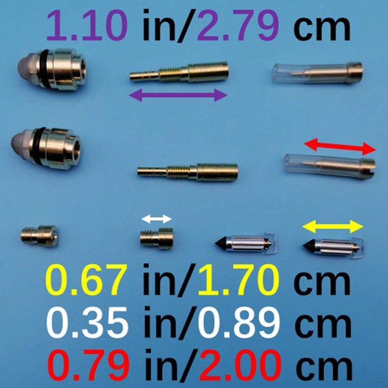 Tuzliufi Carb Carburetor Rebuild Repair Kit Compatible with Yamaha V
