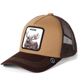 AJG Trucker Hats for Men/Women - Vintage Adjustable Trucker Hat,Retro Baseball Cap,Baseball Hats for Men Outdoor Fishing,Golf