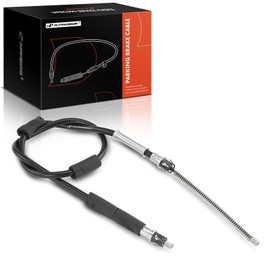 A-Premium Rear Driver or Passenger Side Parking Brake Cable Assembly Compatible with Jeep Models: Wrangler 1997-2006 - Replace# 52008362, 52008363