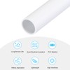 sourcing map sourcing map 1/2 Inch PVC Rigid Tube Round