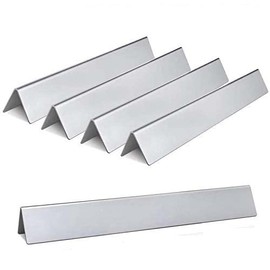 BBQCOOK 15.3 inch Rustproof Flavorizer Bars for Weber Spirit 300 Series (2013-Current), Stainless Steel, 7636