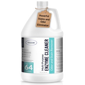 Multi-Purpose Probiotic Enzyme Cleaner, Made in USA - Pet Stain and Odor Remover - Concentrated - Professional & Home Strength Drains, Floors, Bathrooms, Toilets Trash Can, (1 gallon, Fresh fragrance)