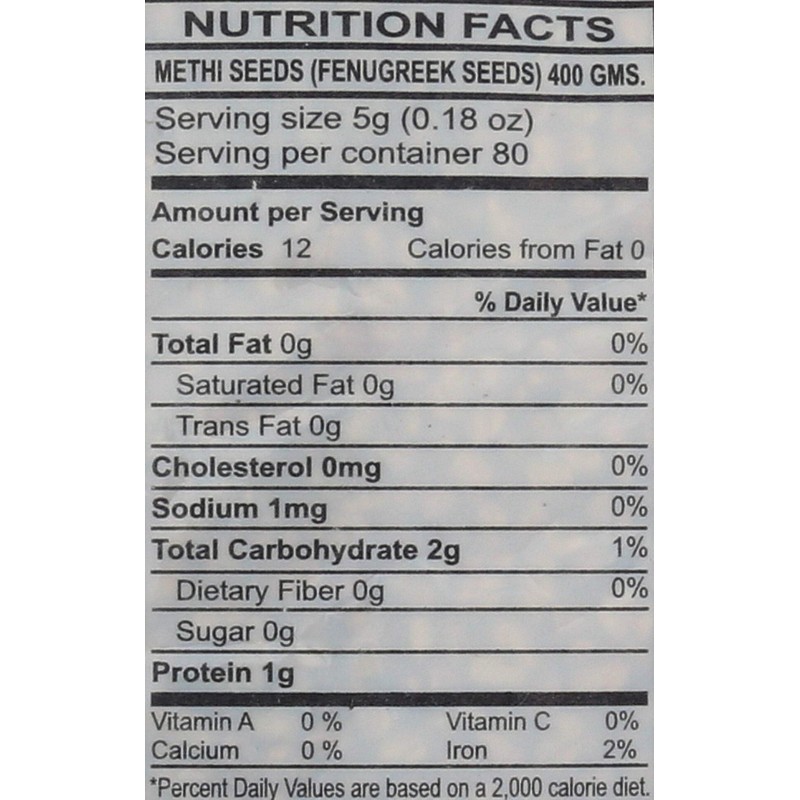 SWAD Fenugreek Whole, 14 OZ