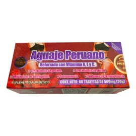 Aguaje Peruano, Semilla De Fenogreco Y Colágeno Hidrolizado                                                                                           