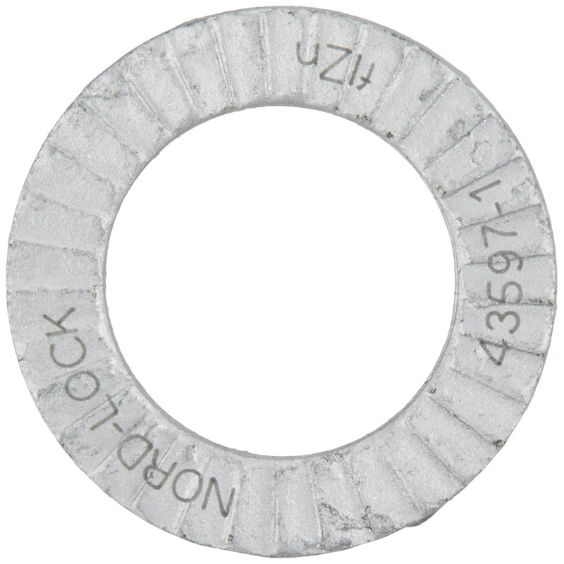 TRUSCO(トラスコ) ノルトロックワッシャー スチール サイズNL8(M8) 10個入 B795-0008