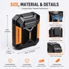 Portable Waist Fan for Outdoor Work – Rechargeable 3-Speed Belt