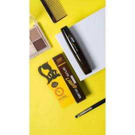 Jigott - Cat's Eye Waterproof Liquid Eyeliner 9g | Sulfate-Free, Paraben-Free - Black Brown