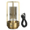 Semme Cordless Table Lamp, 3 Colours Dimmable Crystal LED Table