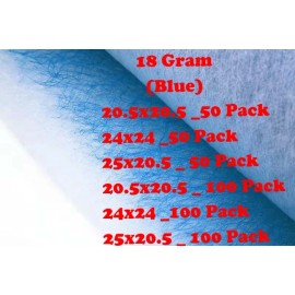 Renn Motorsport 18 Gram Paint Booth Exhaust Filter Pads Fiberglass Pait Arrestor for Spray Boot - 20.5x20.5_50 Pack