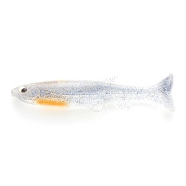 Imakatsu Worm Huddle Swimmer Elastomer 4.5" (Ecology) #S-501 Ghost Shad