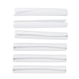 Tree Trunk Protector Plastic Tree Bark Protector Wrap Grow Tubes to Protect Saplings Plants From Deer Rabbit Cats Rodents Mowers 6Pcs