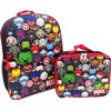Ruz Kawaii Avengers 16" Backpack With Detachable Lunch Box