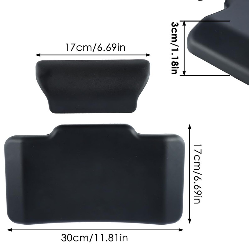 Motorcycle Rear Trunk Backrest, Universal Motorbike Rear Tail Top Box/Case