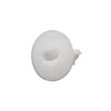 THE CIMPLE CO Dual Feed Thru Bushing - (White) RG6