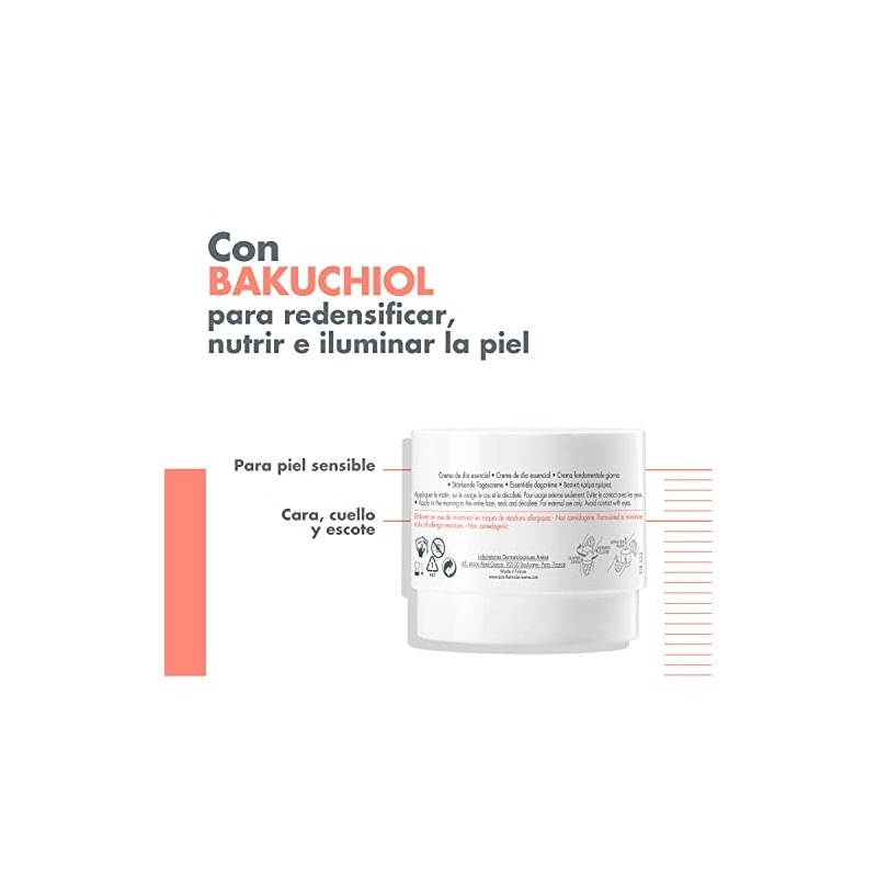 Avene Dermabsolu, Crema Rejuvenecedora con Bakuchiol, 40ml