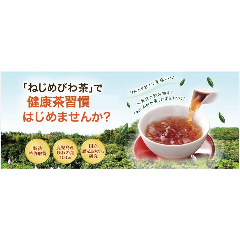 十津川農場 ねじめびわ茶×24袋