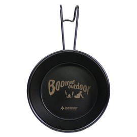 BOOMER OUTDOOR x DUCKNOT SHERA CUP, Deep, 9.5 fl oz (280 ml), Boo Shira, Stainless Steel, Straight Fire, Black, Matte, Shera, Cup, Graduated, Made in Japan, Tsubamesanjo