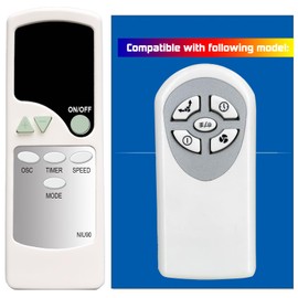 XINJISHIMIN Replacement Remote Control for Holmes Blizzard Oscillating Fan HAPF629 HAPF624R