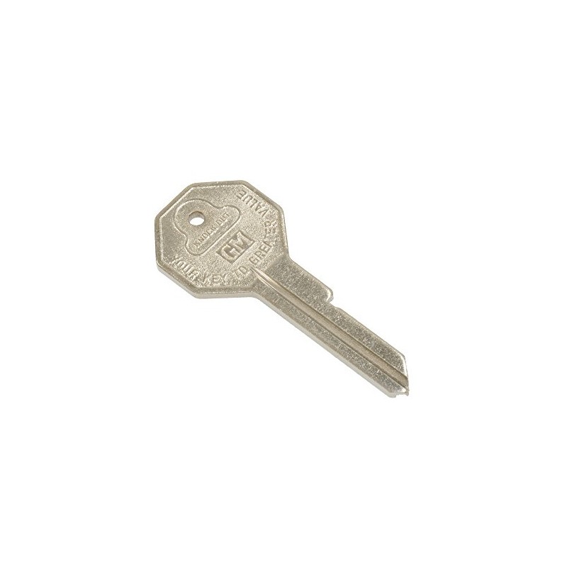 1963-1966 Corvette Key Blank Hex Correct