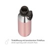 alfi City Bottle Loop 700 ml, Pink, Stainless Steel Drinking