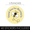 Bumble Bee Thank You Stickers, Party Favor Labels, Envelope Seals,