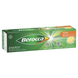 Berocca Buy Berocca Vitamin B and C Orange Flavour Energy 15 Effervescent Tablets Online