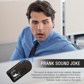 Hidden Sound Prank - Annoyings Noise Maker, 8.3 Inches Tricky Caller - Crickets Noise Makers Pranks to Prank Family & Friends - Useful for Pranksters for Fun, Jokes, Parties & Offices
