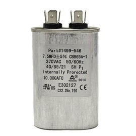1499-546 Capacitor for Air Conditioners 1499-5461 1499-546 1499546 75MFD+5% CBB65A1 370VAC 50/60Hz