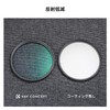 K&F Concept 55mm Blue Streak Filter, Special Effect Filter, Blue