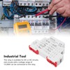 Multifunctional Time Relay LED Indicator Rail Mounting Flame Retardant Delay