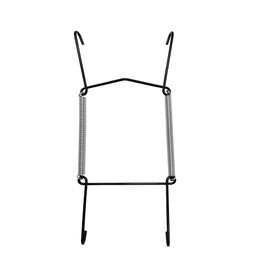 Invisible Plate Hangers for Wall | Decorative Dish Display Holders Hanging Wires Spring Hook Holder Fit to Hang on Wall (Black Plate Hanger, 13-19 cm (5-7.5 Inch))