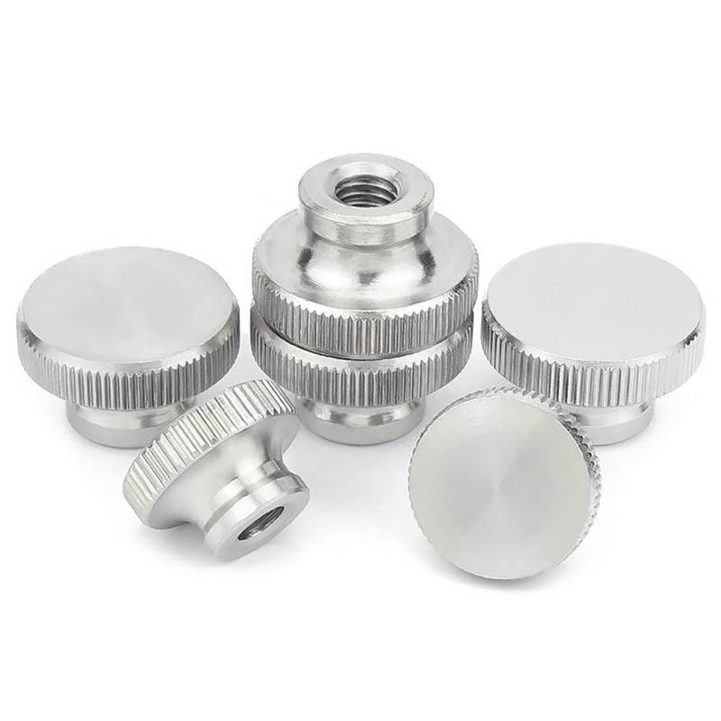 CONPHERON M8 Knurled Nuts Blind Hole Knurled Thumb Nuts 304