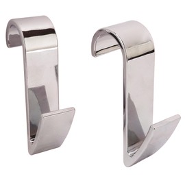 SOMATHERM FOR YOU SRDC 2 Chrom Haken Zum Aufhängen CRPS-lot 2 Hook Towel Dry Chrome Plated Tubular