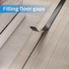 Floor Transition Strip - Self Adhesive Vinyl Flooring Trim for