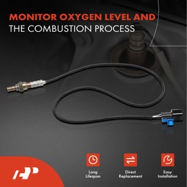A-Premium O2 Oxygen Sensor Compatible with Mitsubishi Galant 2004-2011, 2.4L, Upstream and Downstream, 2-PC Set, Replace# MD313819, 2344275
