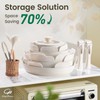 Chef Power Ceramic Cookware Set Non Toxic with Detachable Handles,