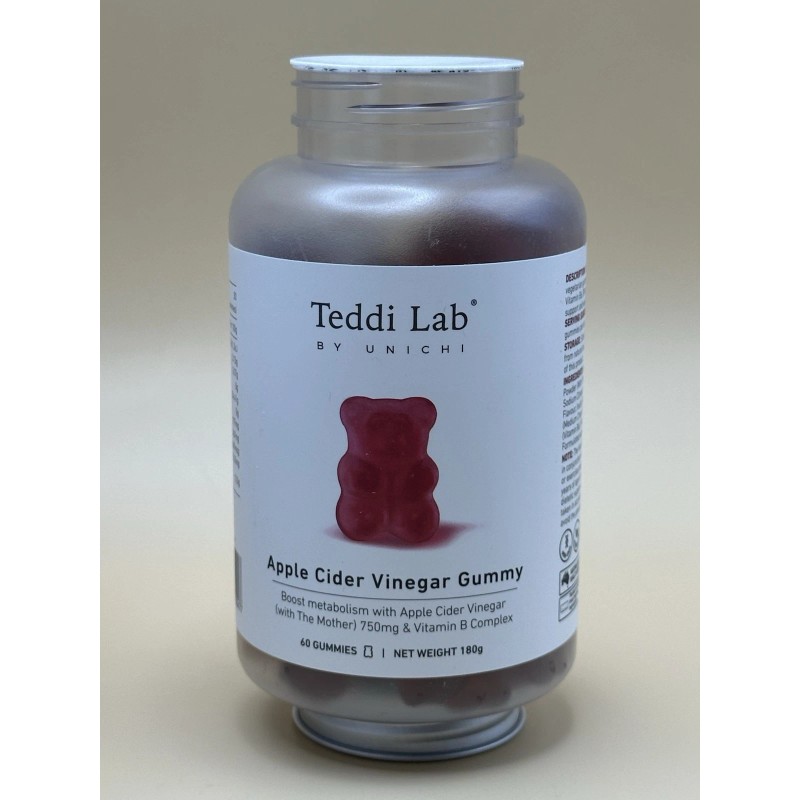 Unichi Apple Cider Vinegar 60 Gummies Detox & Digestion Support